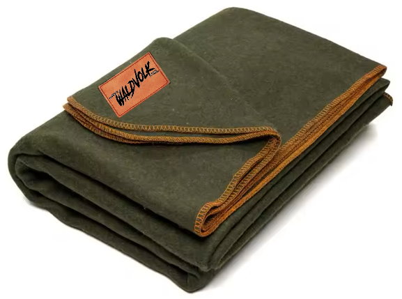 🍁 Wolldecke „WALDFEE“ 🍁 – Bild 3