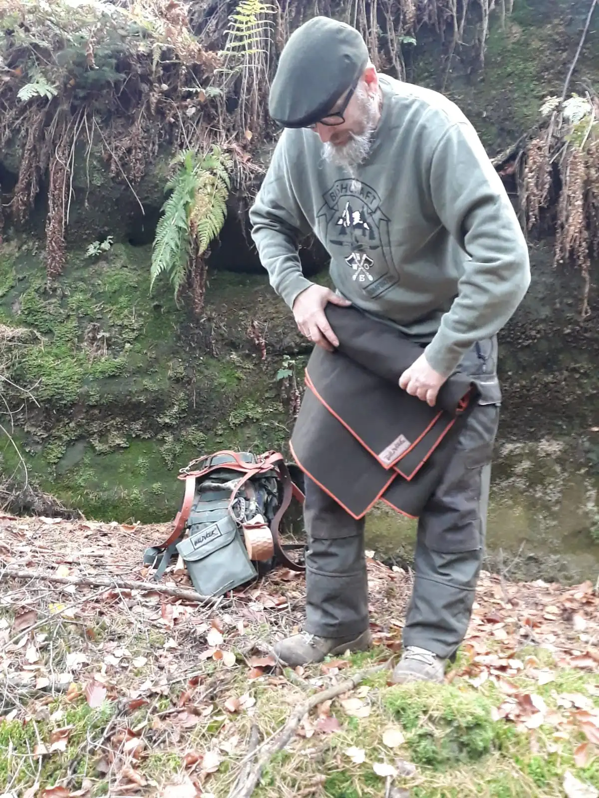 🍁 Wolldecke „WALDFEE“ 🍁 – Bild 7