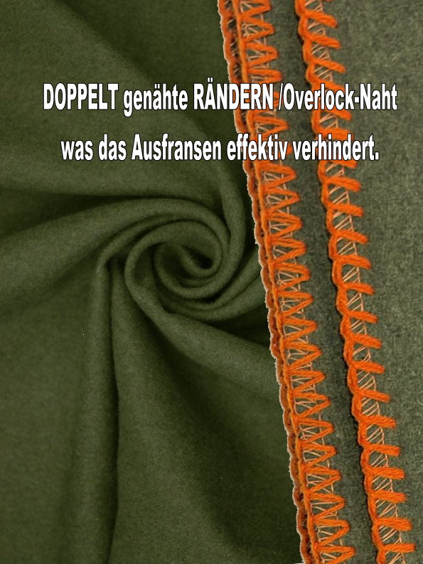 🍁 Wolldecke „WALDFEE“ 🍁 – Bild 4